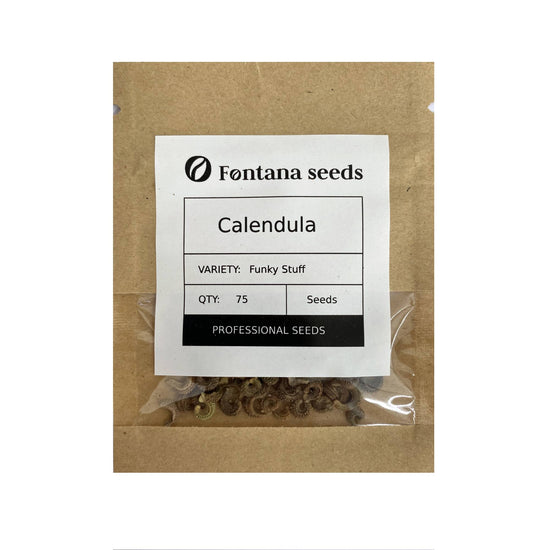 Calendula Funky Stuff Seed Size