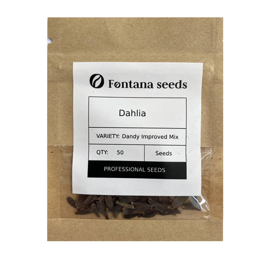 Dahlia Dandy Improved Mix Seeds Pack