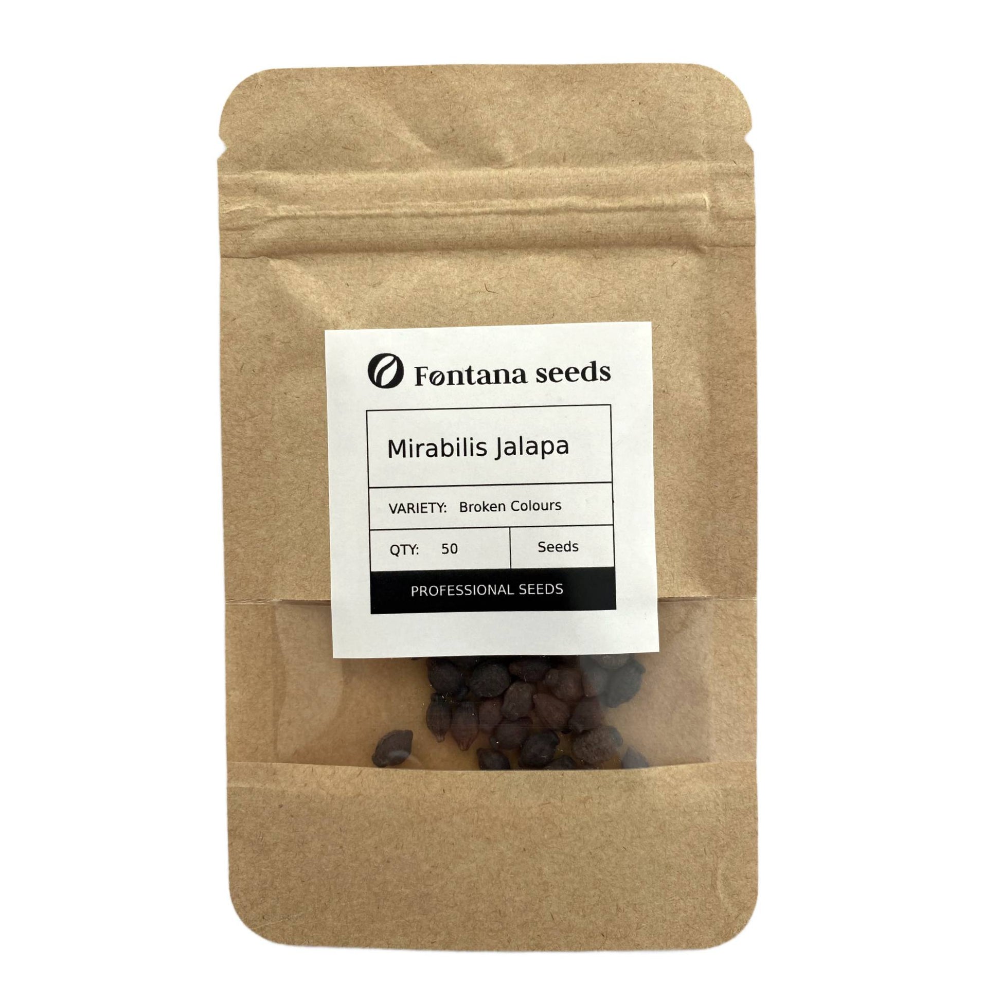 Mirabilis Jalapa Broken Colors Seeds Pack