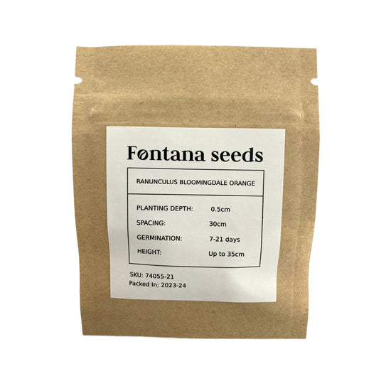 Ranunculus Bloomingale Orange Seeds