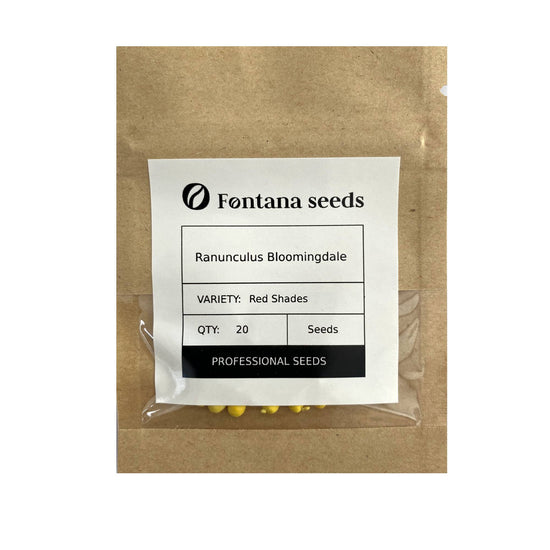 Ranunculus Bloomingdale Seeds - Red