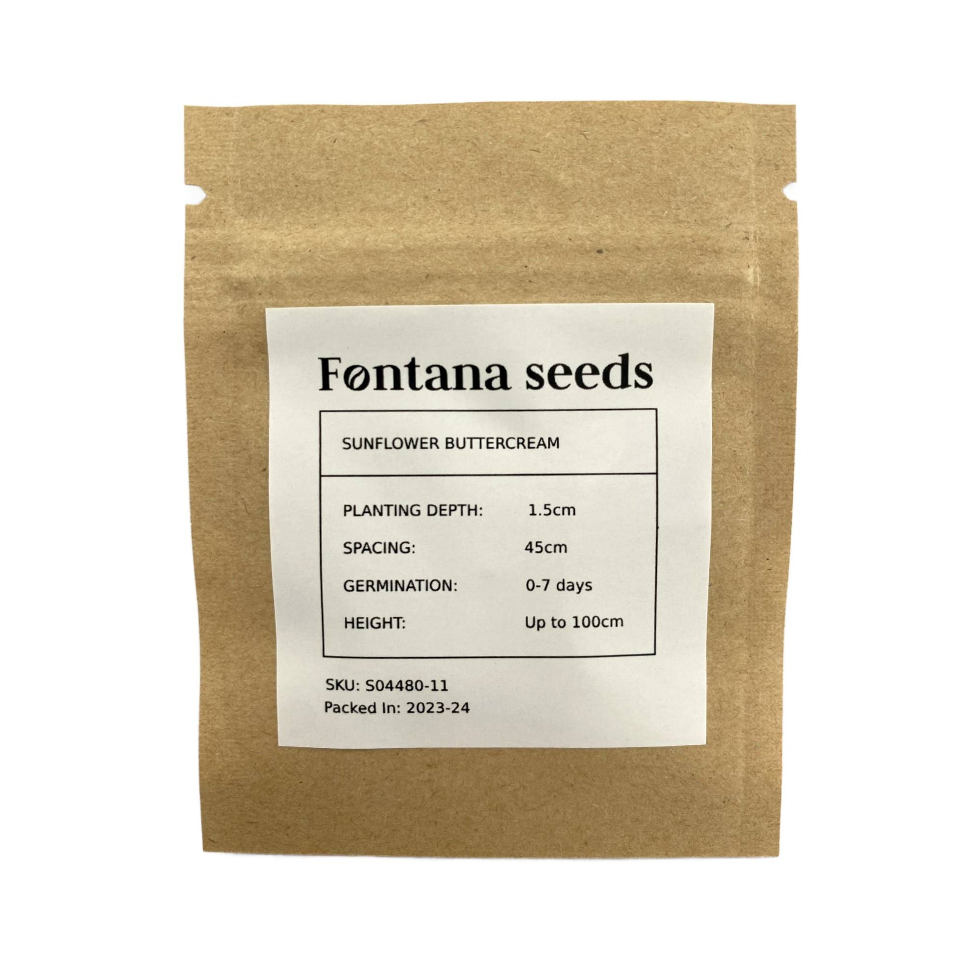 Sunflower Flower Seed - Butter Cream