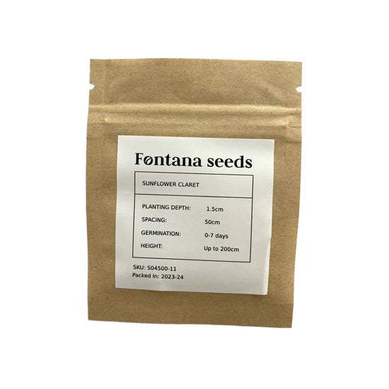 Sunflower Flower Seed - Claret