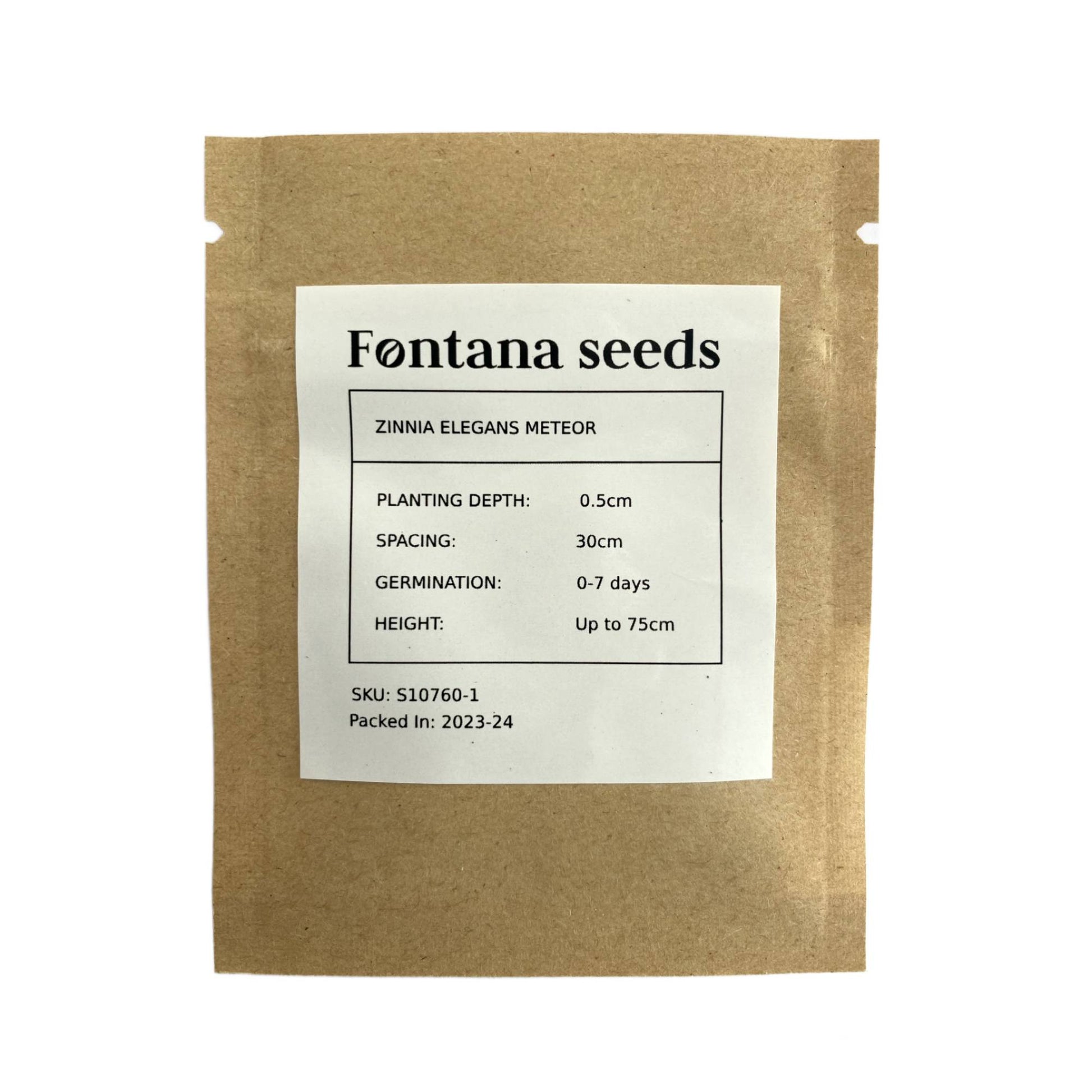 Zinnia Elegans Meteor Seed